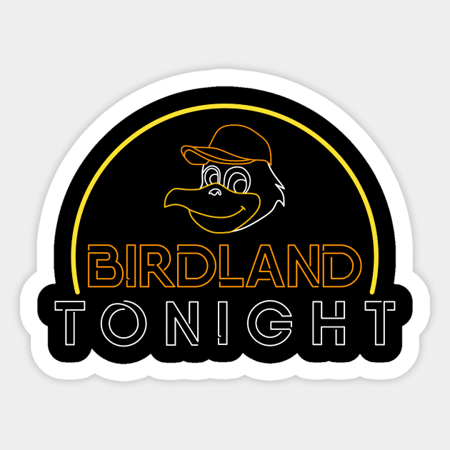 Birdland Tonight Sticker by Birdland Sports